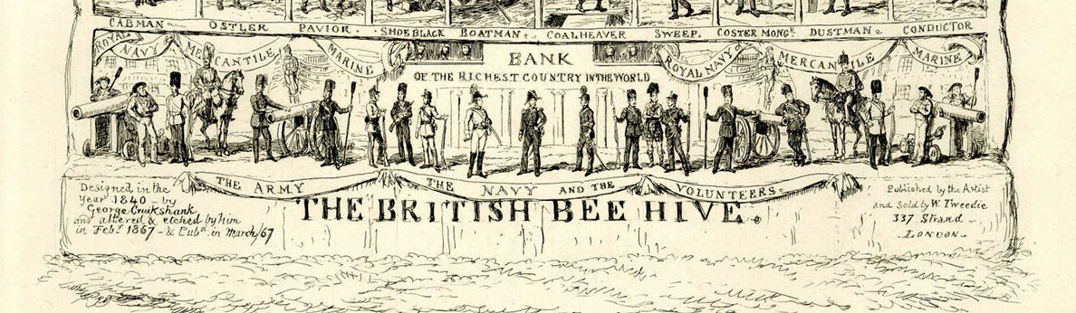 Cruikshank, the British Beehive